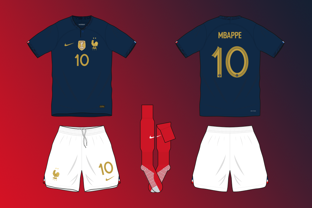 France home shirt World Cup 2022
