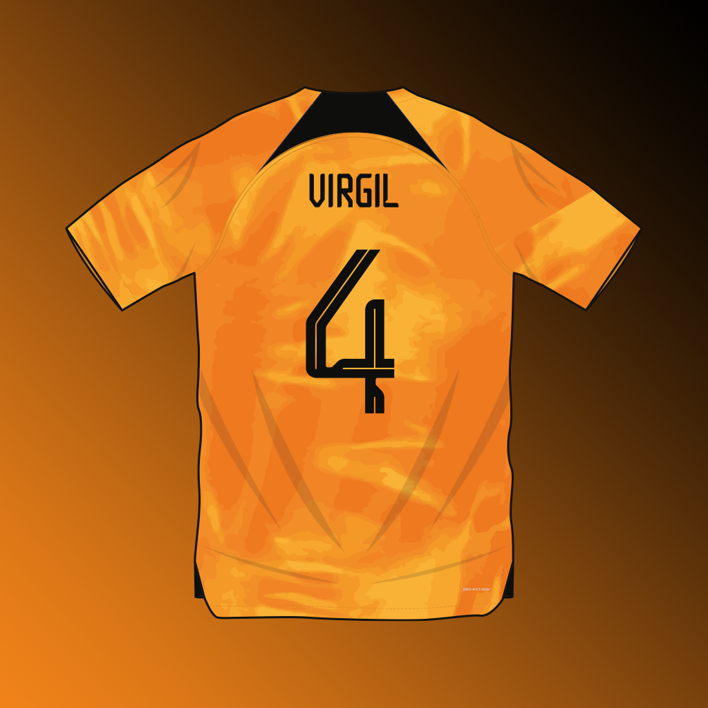 Netherlands home shirt World Cup 2022