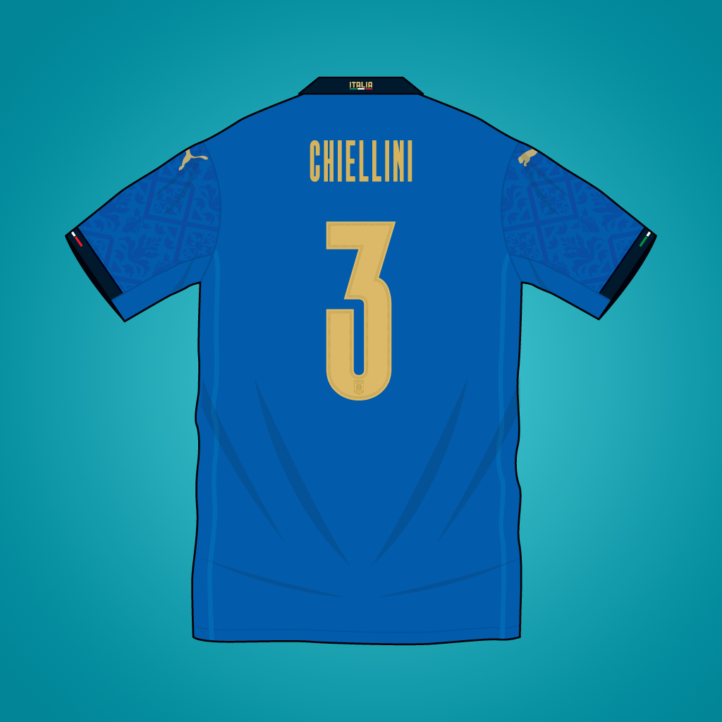 Italy Euro 2020 home shirt by Puma