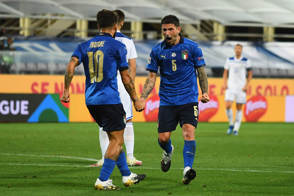 Italy Euro 2020 home shirt by Puma