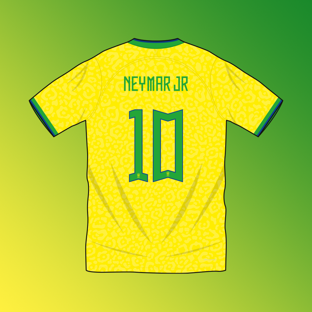 Brazil home shirt World Cup 2022