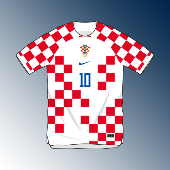 Croatia home shirt World Cup 2022