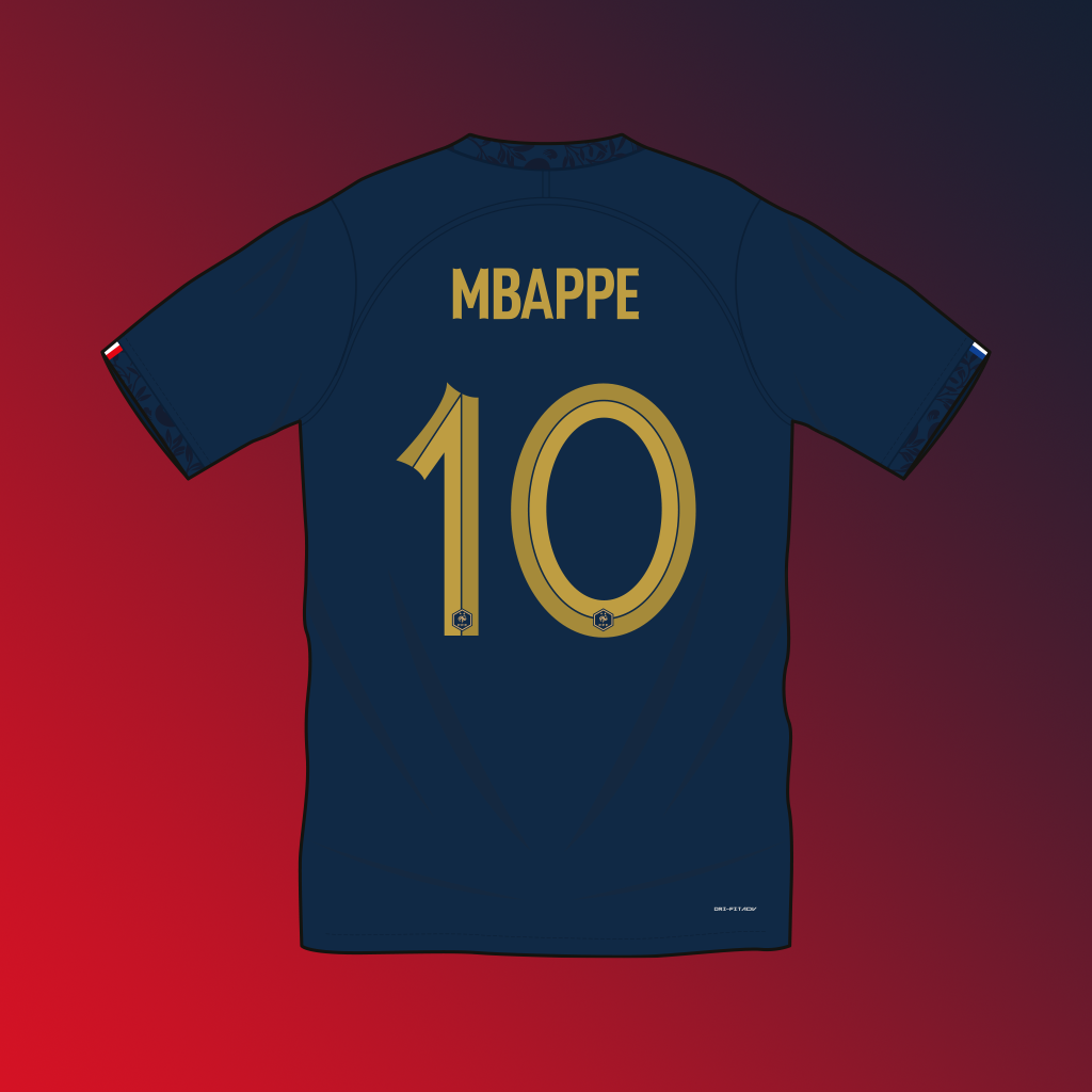 France home shirt World Cup 2022