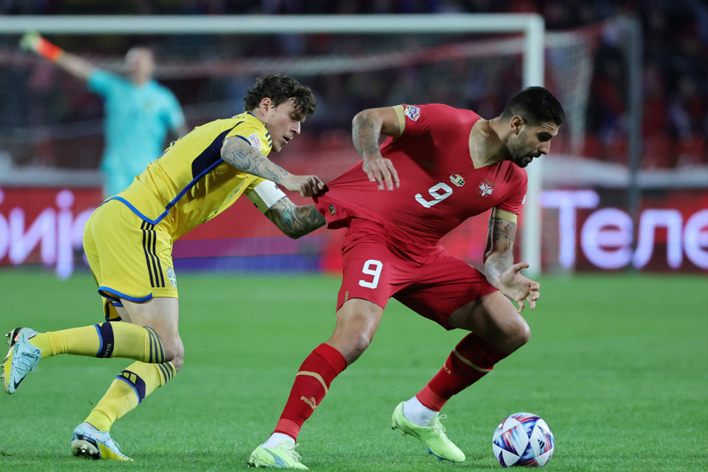 Serbia home shirt World Cup 2022